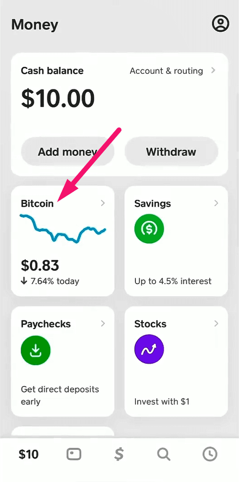 Cash App Step 3